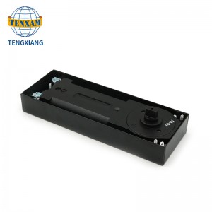 La porta di vetro si avvicina a due velocità regolabile a pavimento idraulico regolabile