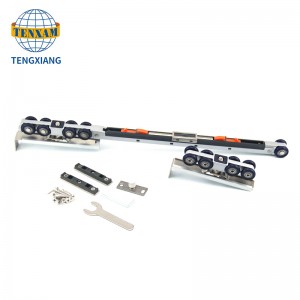 Accessori per porte scorrevoli a due vie tamponate da 80 kg