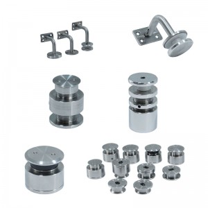 Accessori per ringhiera in acciaio inossidabile scale e accessori per corrimano in vetro balcone